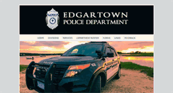 Desktop Screenshot of edgartownpolice.org